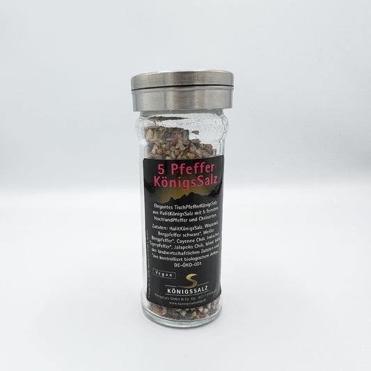 Pfeffer-Salz im Glas-Streuer 60g