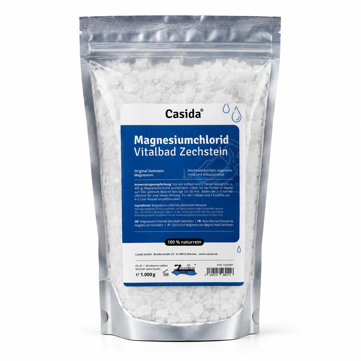Casida Magnesiumchlorid Vitalbad Zechstein