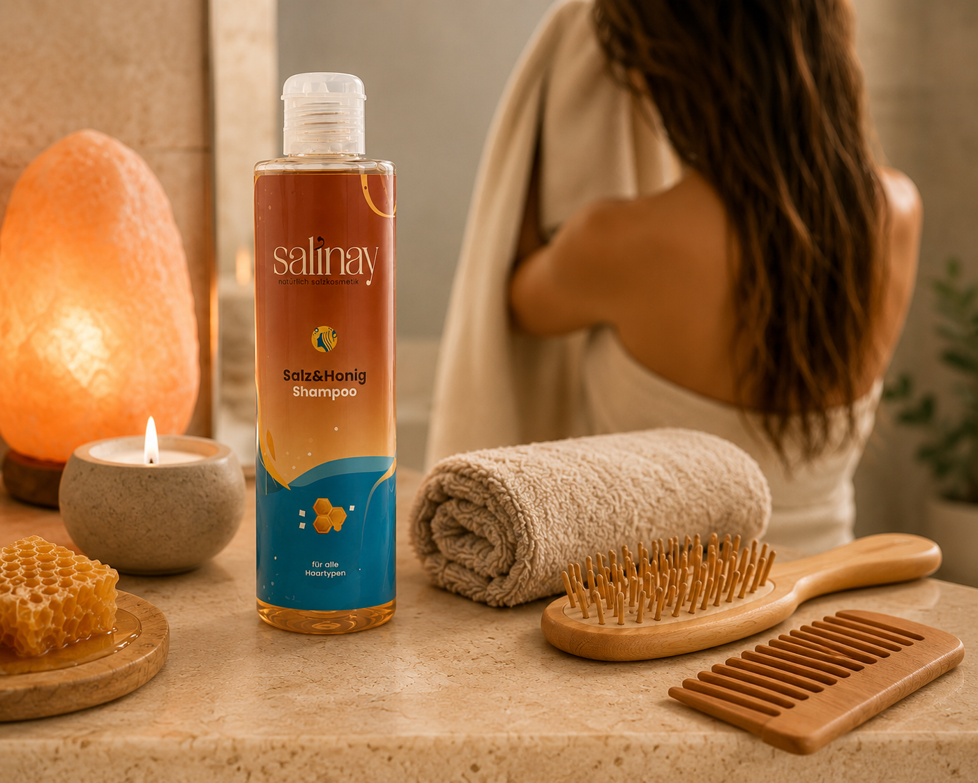Salinay Salz & Honig Shampoo