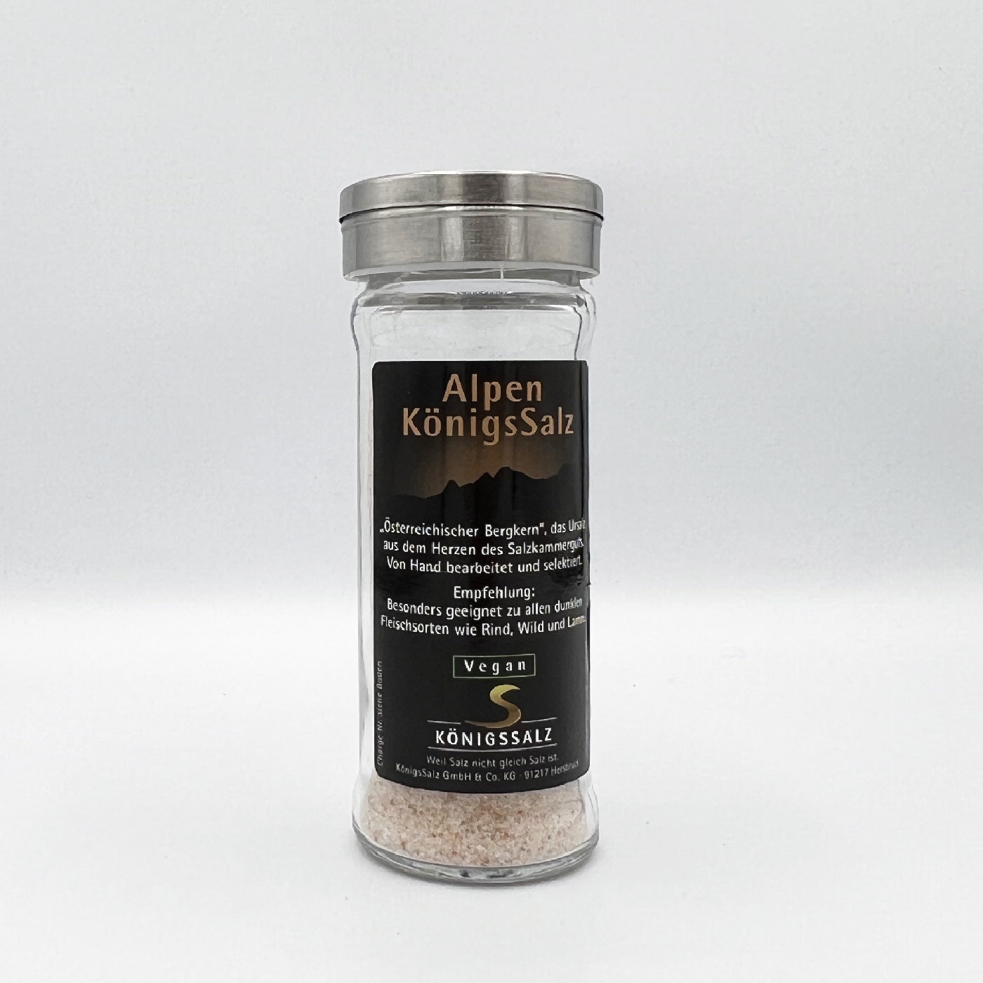 Alpen-Salz im Glas-Streuer 80g